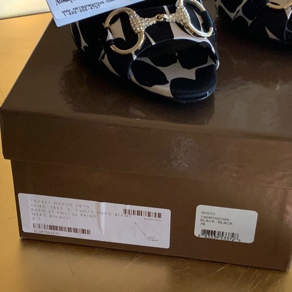 Gucci - Hollywood High-Heel Sz 37/7 - Picture 10 of 11